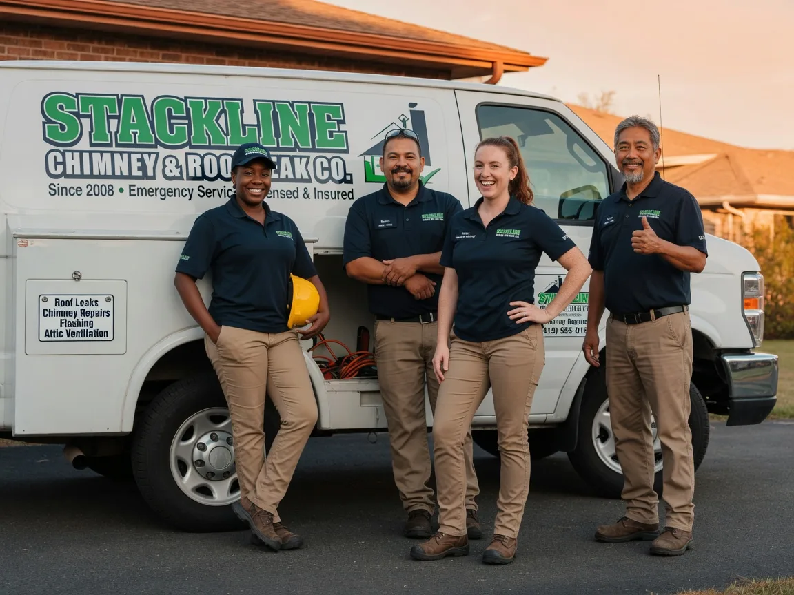 Chimney flashing repair company in Sandy Hook, CT